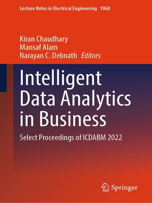 cover image of Intelligent Data Analytics in Business